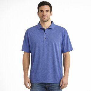 Lululemon Evolution Polo Heathered Blue